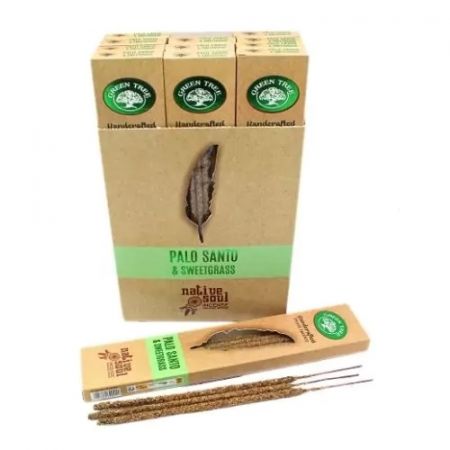 Green Tree Smudge Incense Native Soul Palo Santo